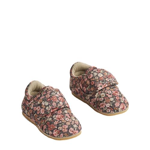 Wheat Sasha Blomstrede Tøfler Raven Wild Flowers | Sort | 23 EU