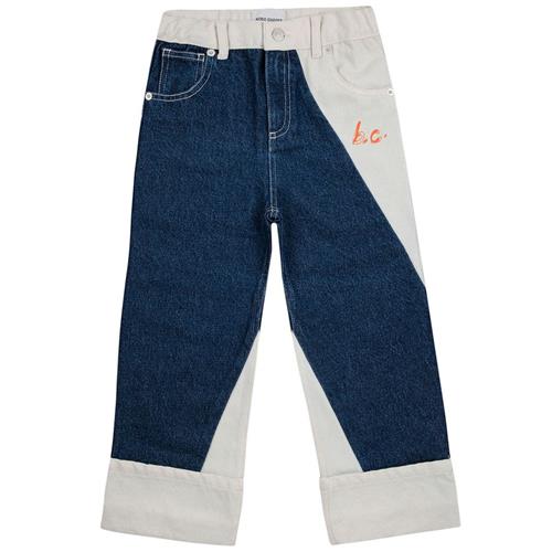 Bobo Choses BC contrast color straight denim pants MIDNIGHT BLUE BC Denim Bukser Midnight Blue | Blå | 8-9 years