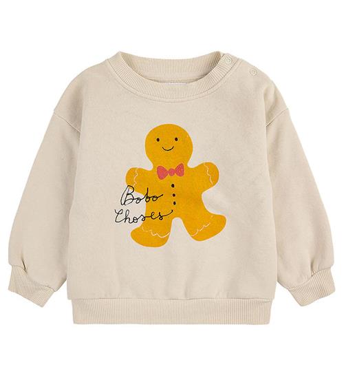 Bobo Choses Bobo choses Sweatshirt - Baby Grigerbread - Offwhite