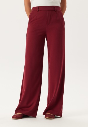 Object Collectors Item Objlisa MW Wide Pant Cabernet Detail:Col 36