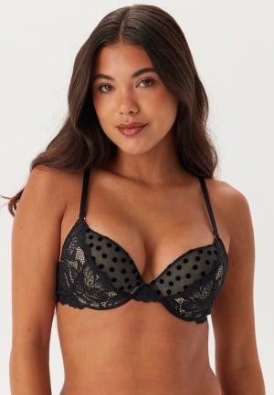 Se DORINA Yasmine Light Padded Demi Bk0004-black 85D ved Bubbleroom