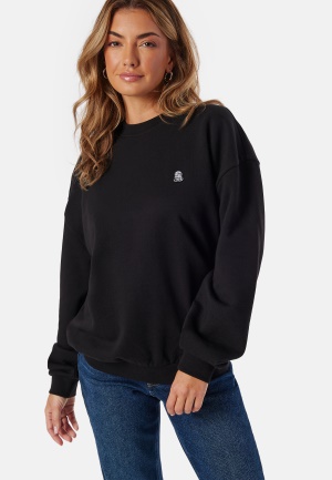 Se Dr. Denim Kenan Sweatshirt     Black Dd Global XL ved Bubbleroom