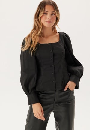 VERO MODA Vmfrida Ls Top  Black S