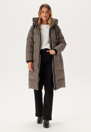 Se ROCKANDBLUE Camila Coat Mole Brown 44 ved Bubbleroom