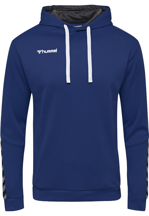 Hummel Sportsweatshirt 'Poly'  blå / mørkegrå / sort / hvid