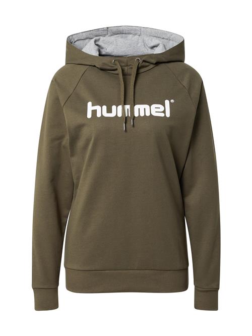 Hummel Sportsweatshirt  oliven / hvid