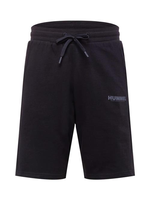 Hummel Sportsbukser 'Legacy'  antracit / sort