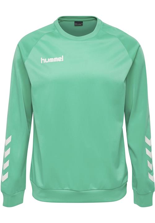 Hummel Sportsweatshirt 'Poly'  grøn / hvid