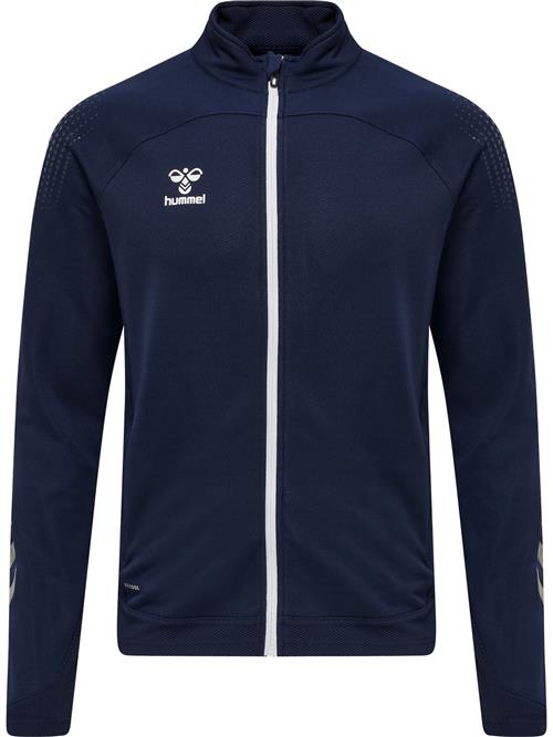 Hummel Sportssweatjakke 'Lead'  navy / hvid