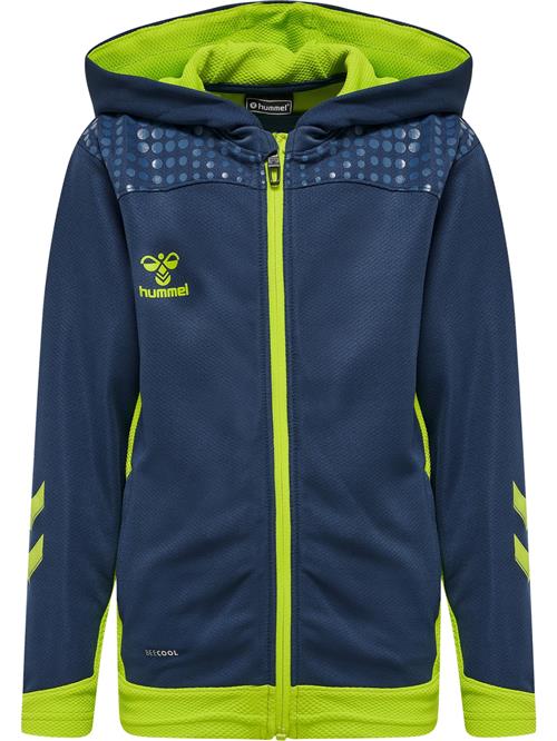 Hummel Sportssweatjakke 'Lead'  navy / lime