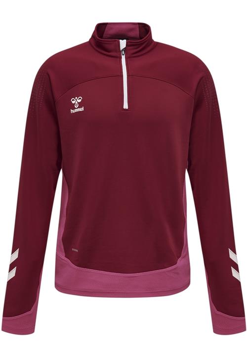 Hummel Sportsweatshirt  mørk pink / bordeaux / hvid