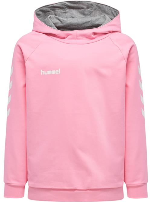 Hummel Sweatshirt  grå-meleret / lys pink / hvid