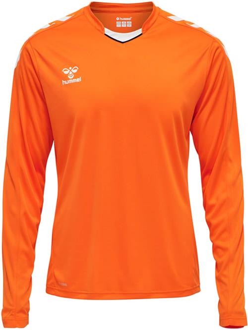 Hummel Funktionsskjorte  orange / hvid