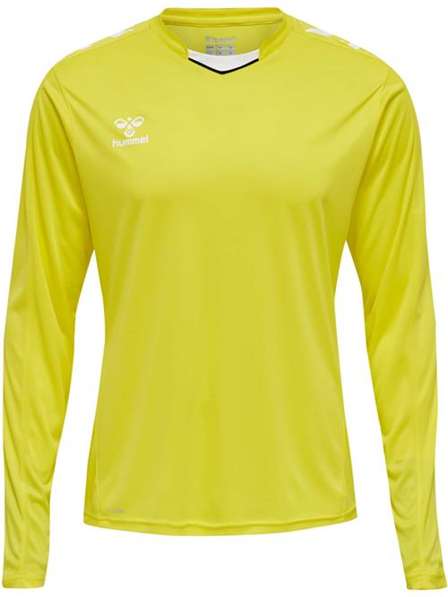 Hummel Funktionsskjorte  lemon / hvid