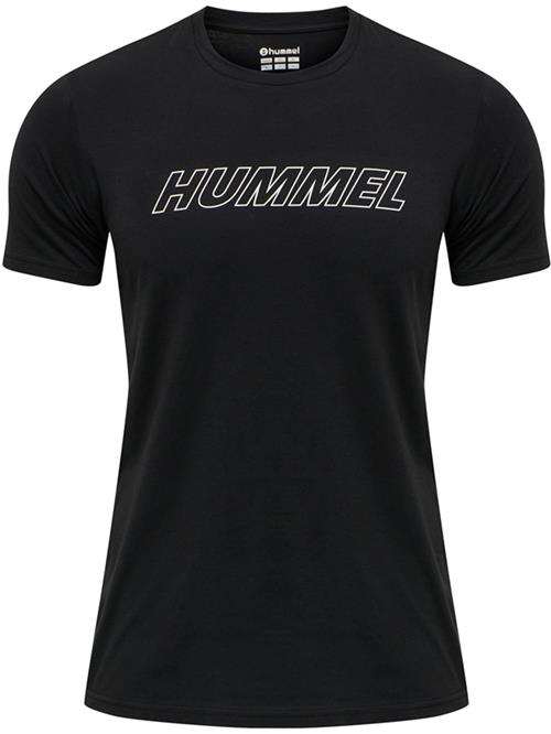 Hummel Funktionsskjorte 'Callum'  sort / hvid