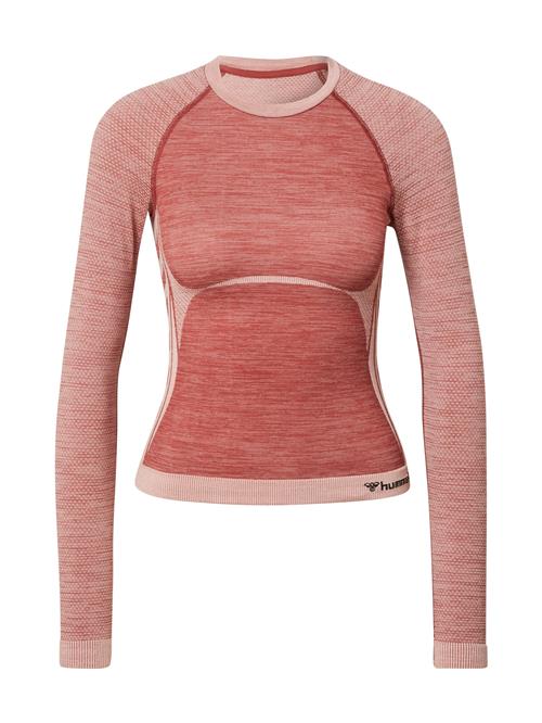 Hummel Funktionsbluse  hindbær / pink-meleret