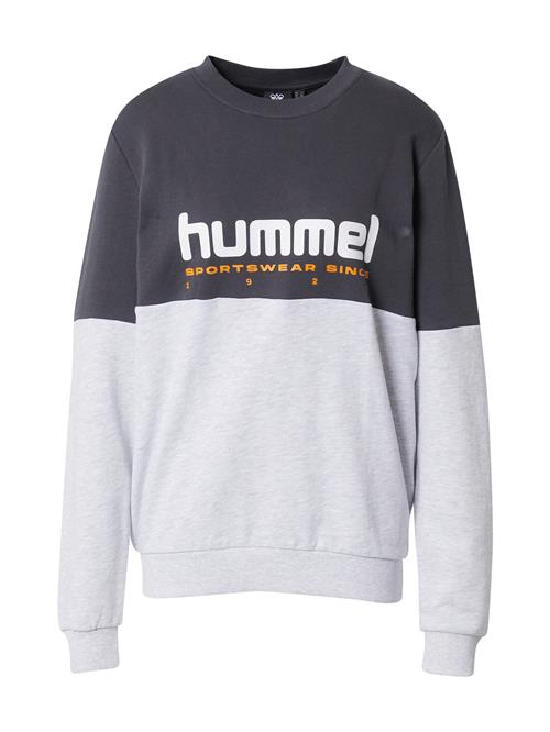 Hummel Sweatshirt  lysegrå / orange / sort