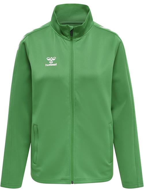 Hummel Sportssweatjakke 'Poly'  græsgrøn / hvid