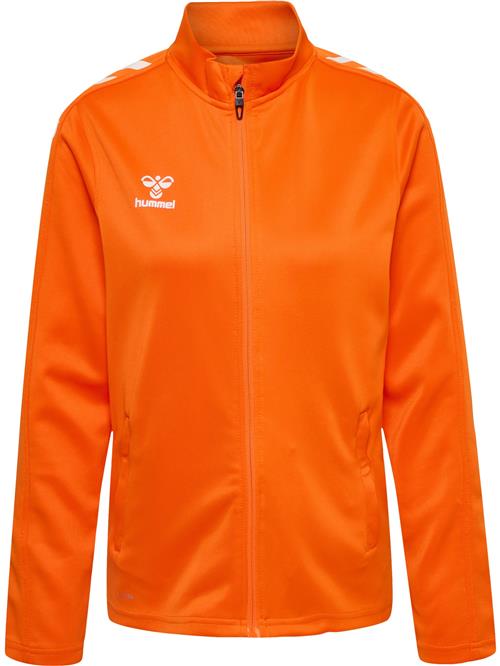 Hummel Sportssweatjakke  orange / hvid