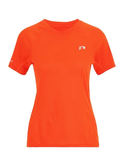 Newline Funktionsbluse  neonorange / hvid