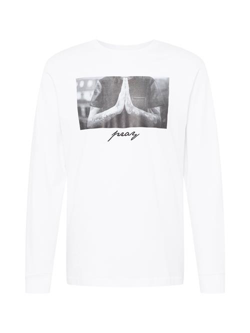 Mister Tee Bluser & t-shirts 'Pray'  grå / antracit / sort / hvid