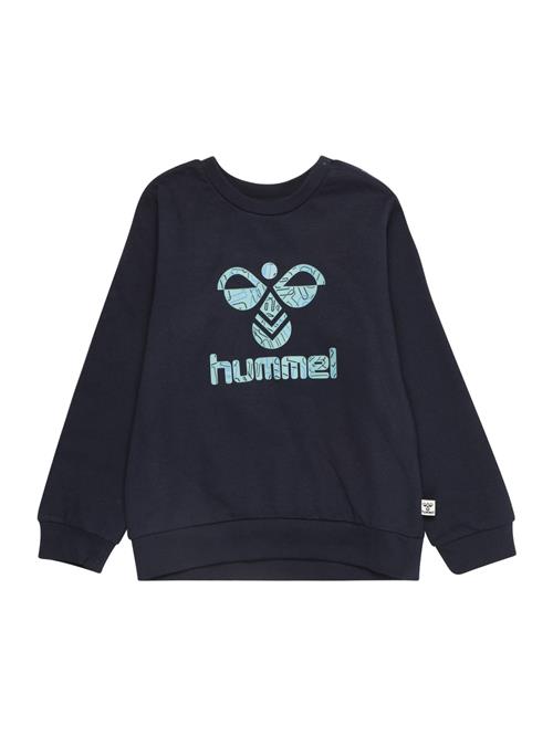 Hummel Sweatshirt  natblå / lyseblå / grøn / sort