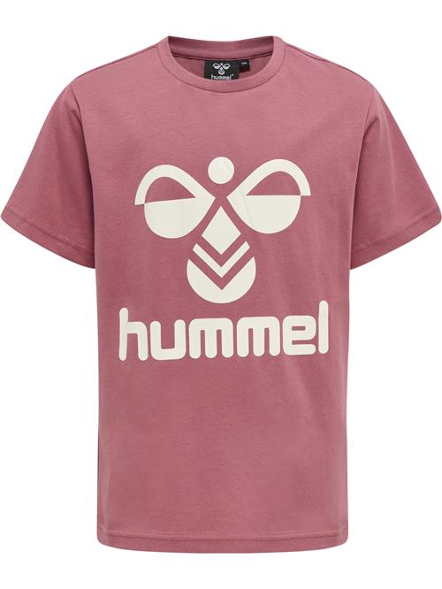 Hummel Shirts 'Tres'  gammelrosa / hvid