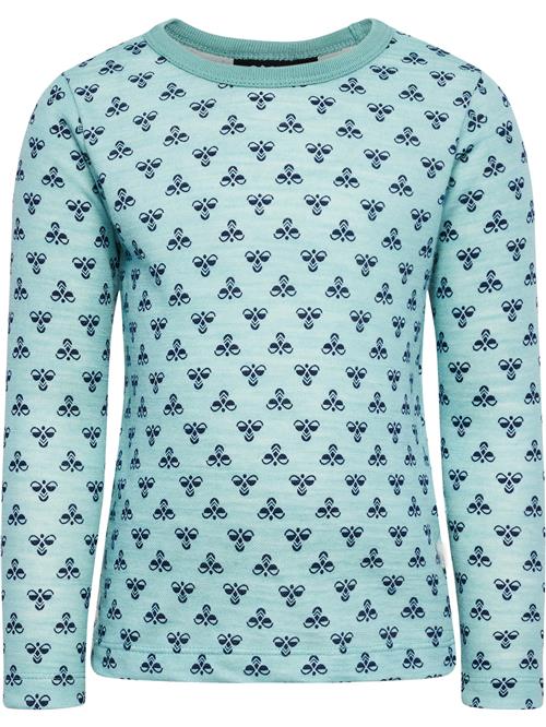 Hummel Shirts  aqua / mørkeblå