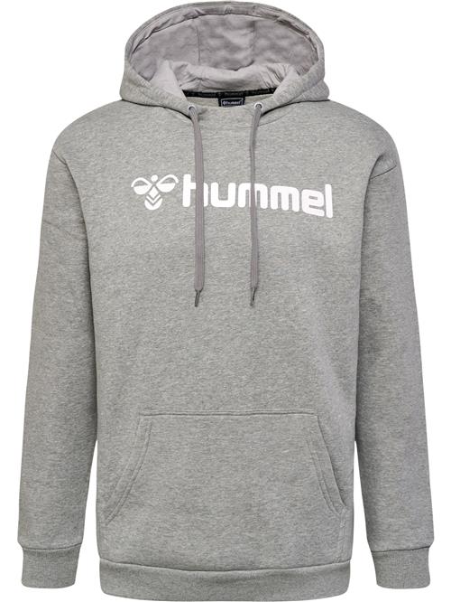 Hummel Sportsweatshirt 'Mover'  grå-meleret / hvid