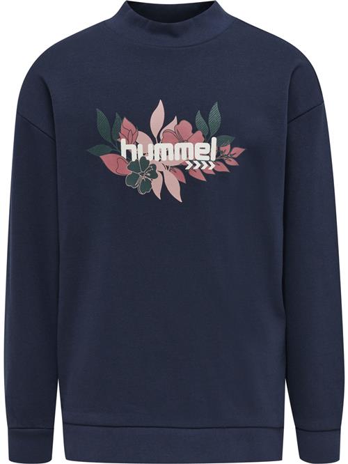 Se Hummel Sweatshirt  marin / mørkegrøn / rosé / gammelrosa ved About You