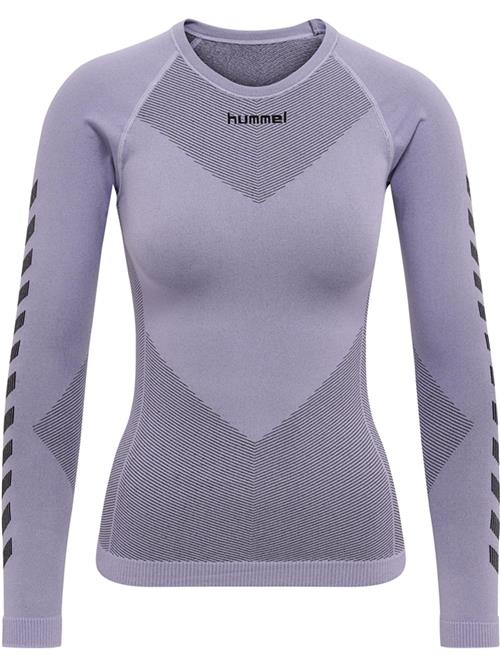 Hummel Funktionsbluse  lavendel / sort