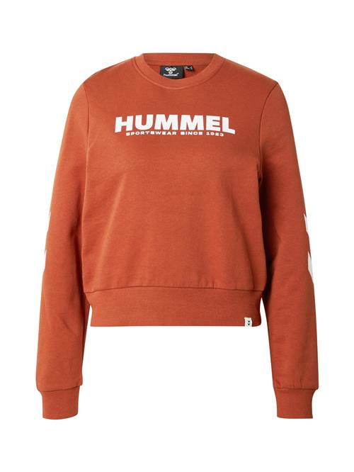 Hummel Sportsweatshirt 'Legacy'  karamel / hvid