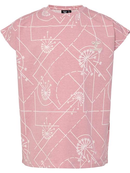 Hummel Bluser & t-shirts  rosé / hvid