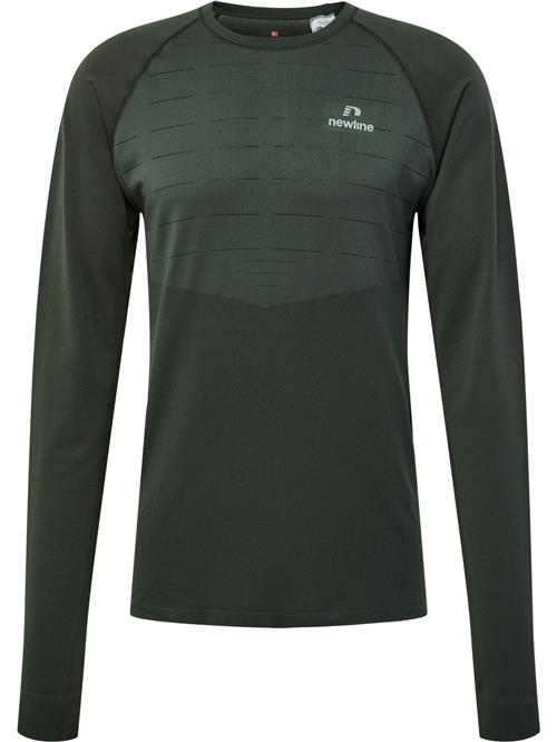 Newline Sportsweatshirt 'Pace'  gran / hvid