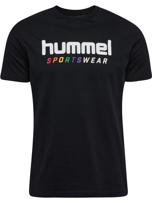 Hummel Funktionsskjorte 'RAINBOW'  blandingsfarvet / sort