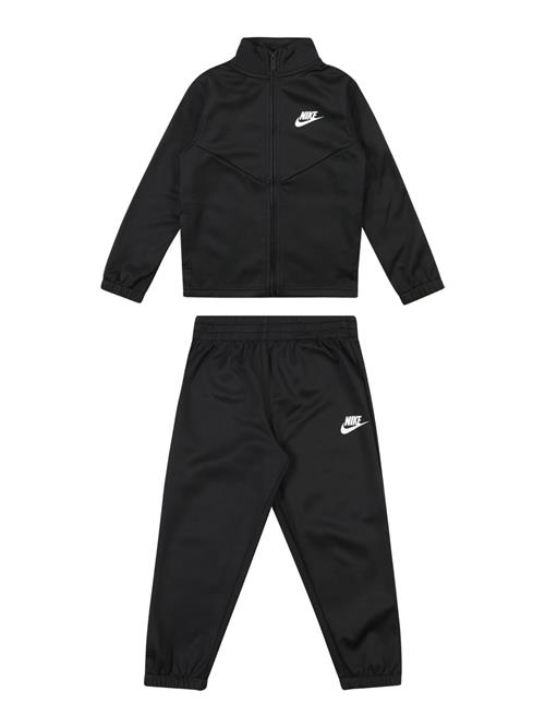 Nike Sportswear Joggingdragt 'ESSENTIALS'  sort / hvid