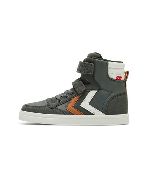 Hummel Sneakers 'SLIMMER STADIL'  umbra / orange / hvid