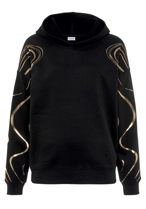 LASCANA ACTIVE Sweatshirt  guld / sort