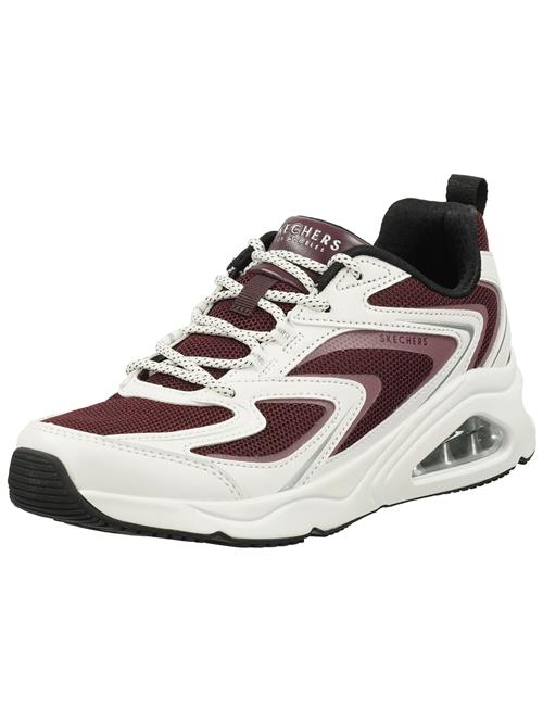 SKECHERS Sneaker low 'TRES-AIR UNO-STREET FL-AIR'  gammelrosa / vinrød / hvid