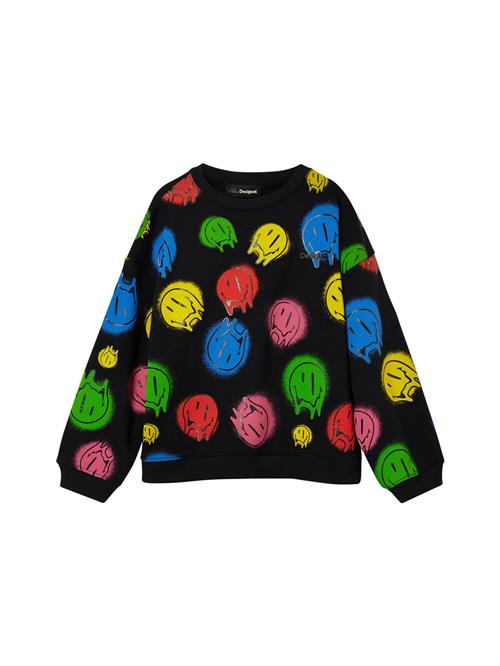 Desigual Sweatshirt  blandingsfarvet / sort