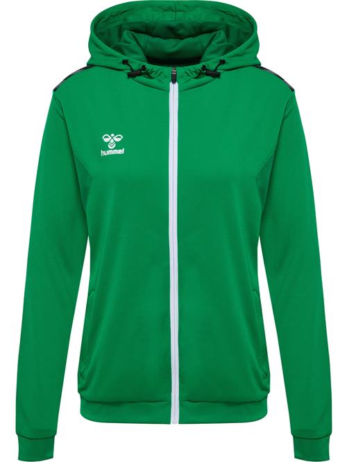 Hummel Sportssweatjakke 'AUTHENTIC PL'  jade / hvid