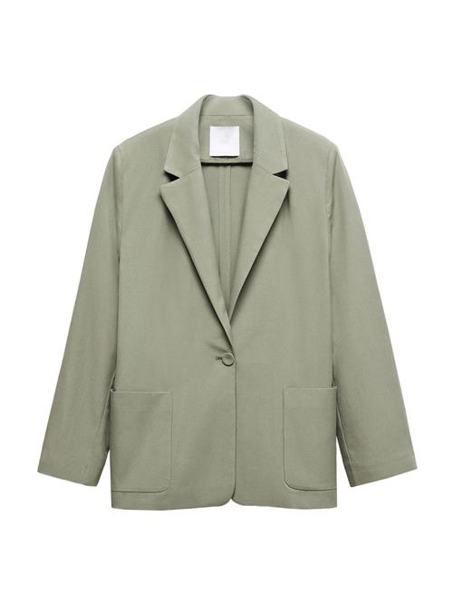 MANGO Blazer 'ALICANTE'  pastelgrøn