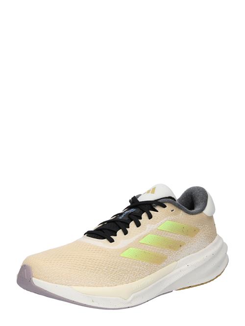 ADIDAS PERFORMANCE Løbesko 'Supernova Stride'  beige / lemon / sort / hvid