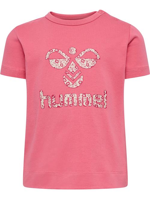 Hummel Bluser & t-shirts  beige / pitaya