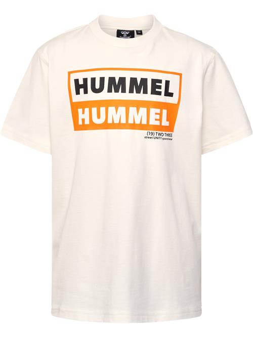 Hummel Funktionsskjorte  orange / sort / hvid