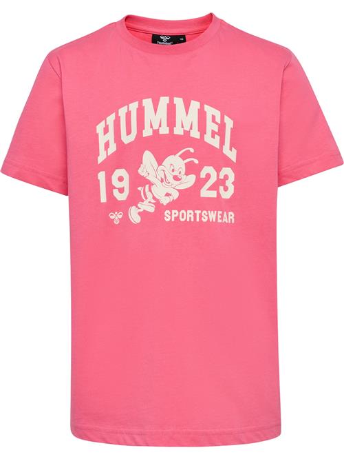 Hummel Shirts  pink / hvid