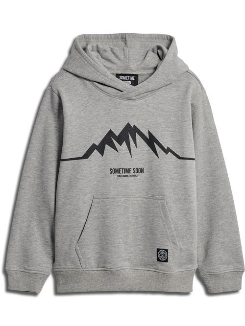 SOMETIME SOON Sweatshirt  grå-meleret