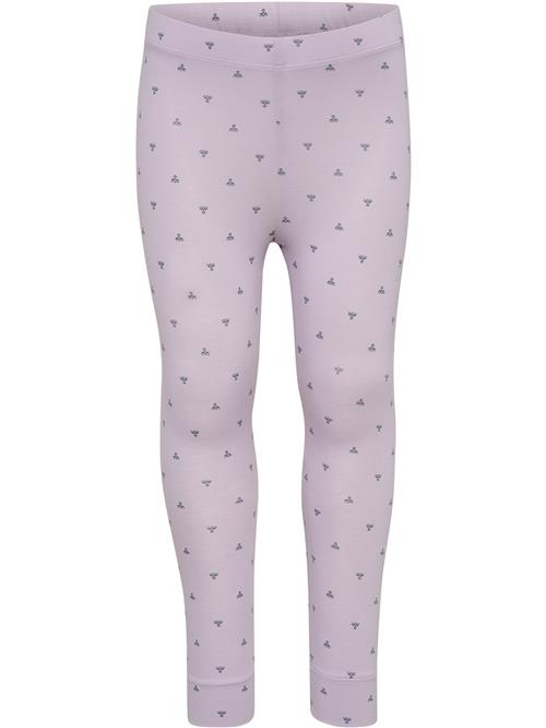 Se Hummel Leggings 'Beesy'  mørkegrøn / lilla ved About You
