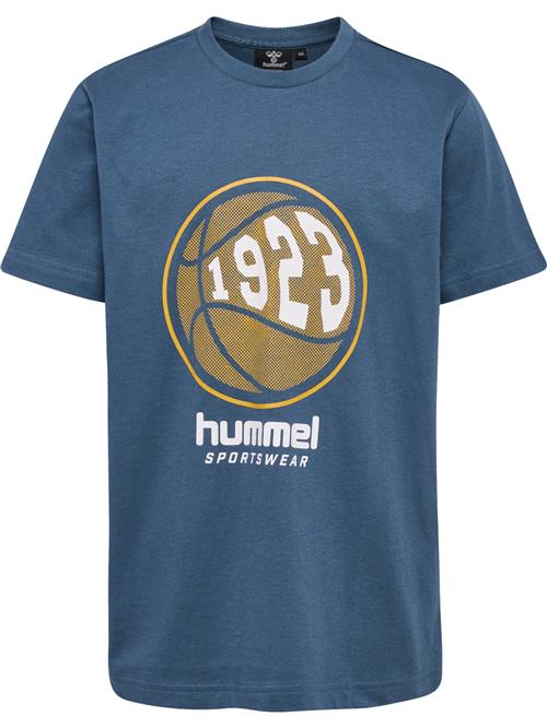 Hummel Shirts  blå / brun / hvid