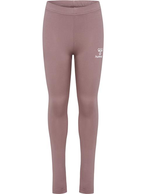 Hummel Leggings  lilla / hvid